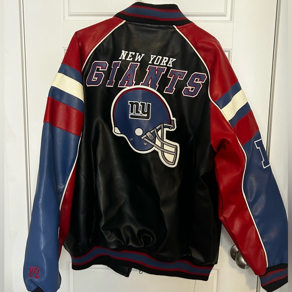 New York Giants leather jacket - Picture 1 of 4